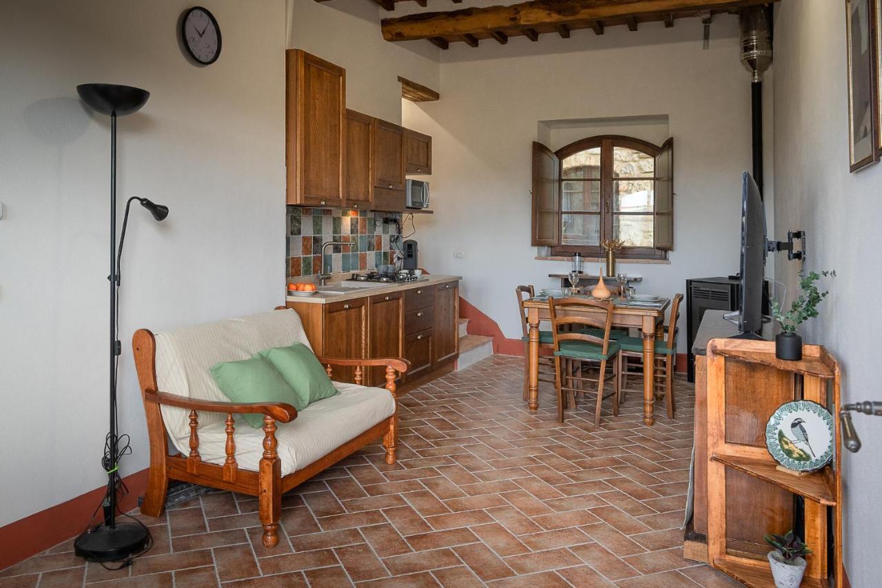 Podere Fossaccio Casa Pino Asciano Dış mekan fotoğraf