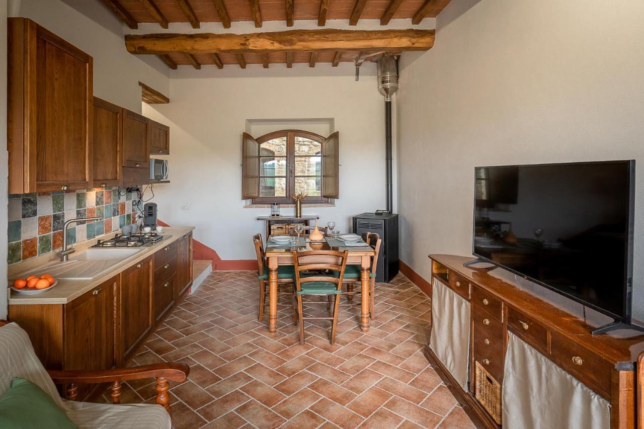 Podere Fossaccio Casa Pino Asciano Dış mekan fotoğraf