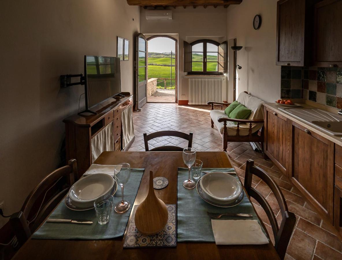 Podere Fossaccio Casa Pino Asciano Dış mekan fotoğraf