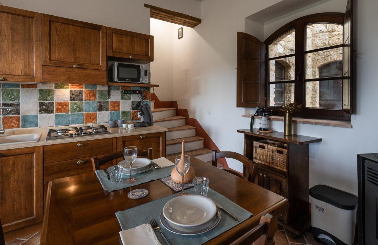 Podere Fossaccio Casa Pino Asciano Dış mekan fotoğraf