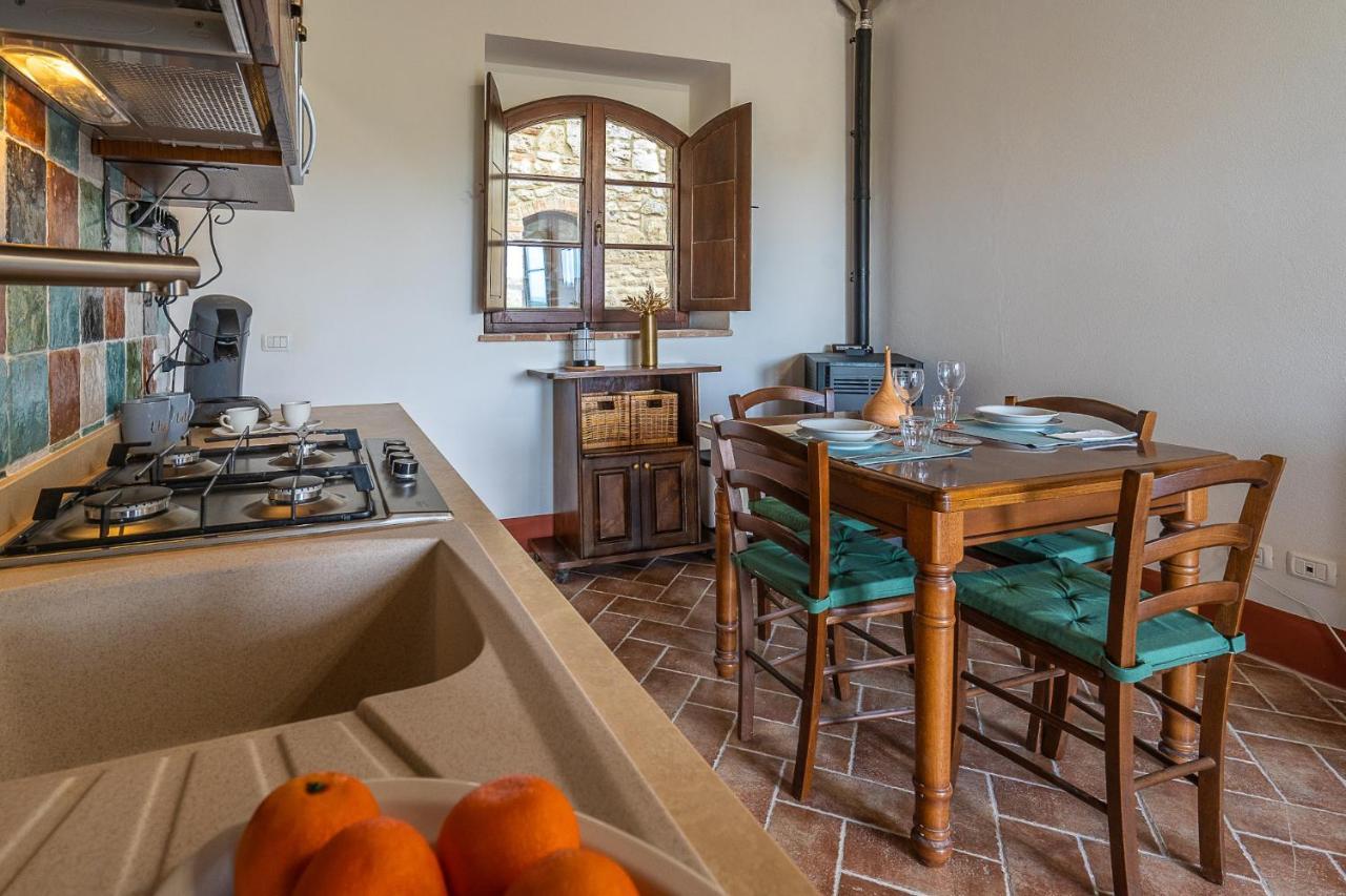 Podere Fossaccio Casa Pino Asciano Dış mekan fotoğraf
