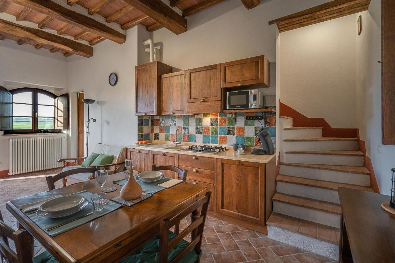 Podere Fossaccio Casa Pino Asciano Dış mekan fotoğraf