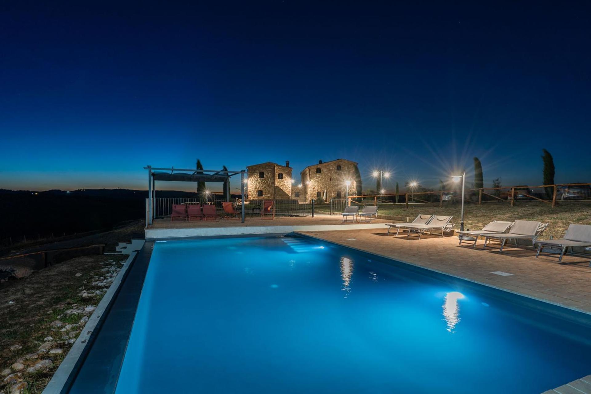 Podere Fossaccio Casa Pino Asciano Dış mekan fotoğraf