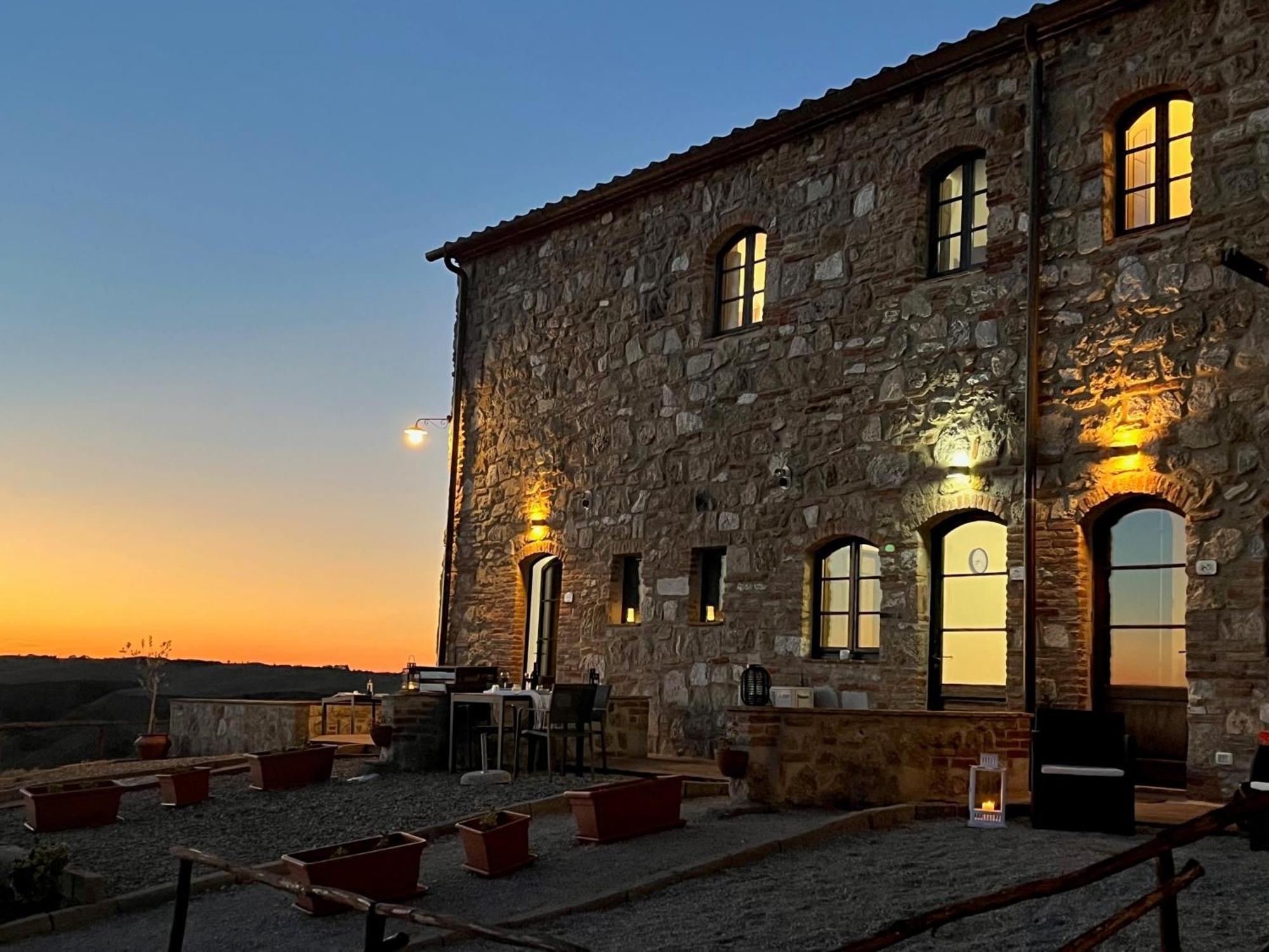 Podere Fossaccio Casa Pino Asciano Dış mekan fotoğraf