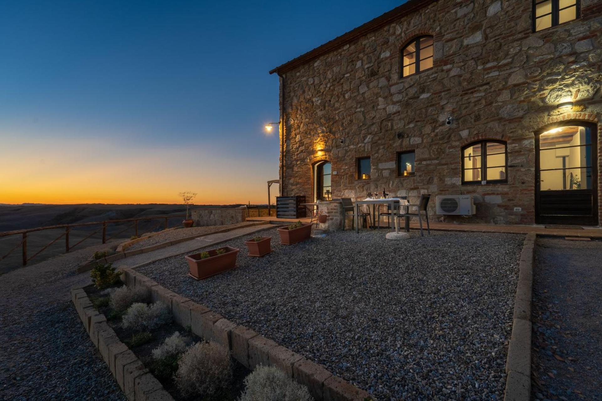 Podere Fossaccio Casa Pino Asciano Dış mekan fotoğraf